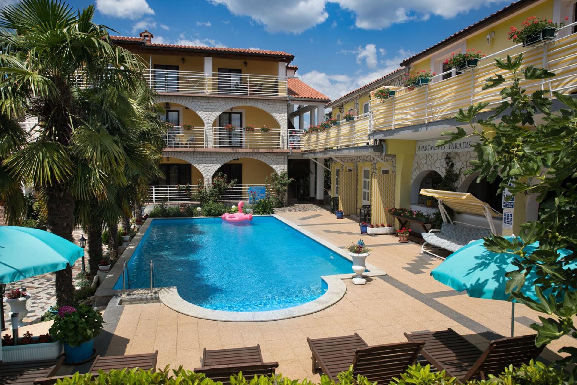 Apartments Paradis 罗维尼 外观 照片